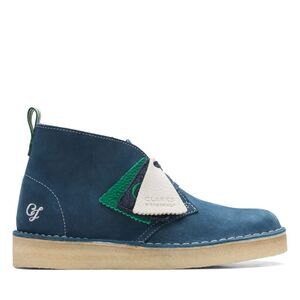 Clarks Womens Desert Coal Blue Boots (NWT)